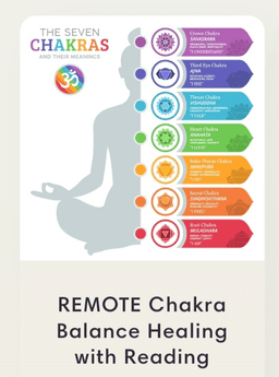 REMOTE Chakra Balance Healing with Reading