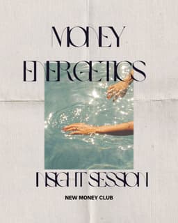 Your free 30-minute Money Energetics Insight Session